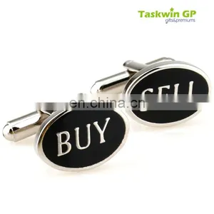 Bespoke Logo Cufflink Custom Men Cufflink/metal Cufflinks With Embossed Logo thumbnail-1