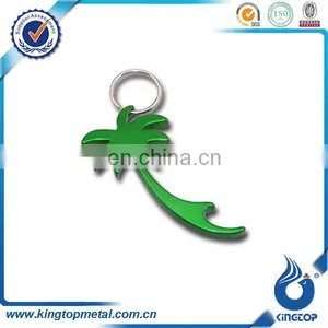 Wholesale Metal Green Palm Tree Keychain for Promotion Gift thumbnail-1