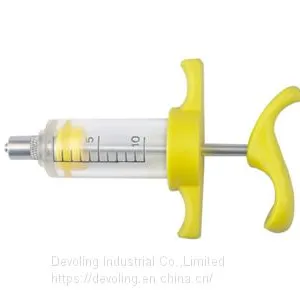 Veterinary Plastic Steel Syringe Type G thumbnail-1