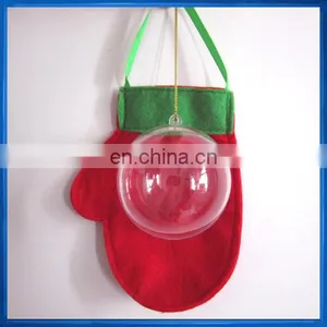 7cm Transparent Ball,hanging Capsule,christmas Wedding Bauble thumbnail-1