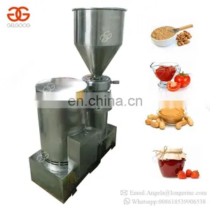 Industrial Electric Chili Sauce Production Line Chili Tomato Sauce Peanuts Butter Maker Nut Paste Machine thumbnail-2
