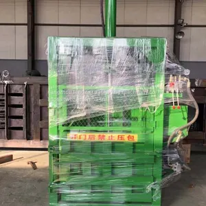 Looking for Waste Paper Packaging, Waste Clothing Packaging and Paperboard Production Line Baling Machine Waste Material Multifunctional Beating Machine 120Tsemi-automatic Horizontal Waste Paper Packing Machine thumbnail-4