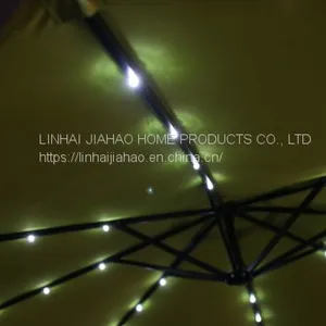 300-8 Banana Umbrella With LED Light thumbnail-4