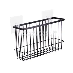 Northern Europe Contracted Contemporary Adornment Sitting Room Bathroom Wall Mounted Type Storage Basket thumbnail-2