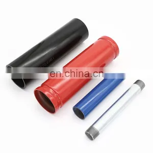 Fire Steel Sprinkler ASTM A135 SCH10 Galvanized and Red Painted STEEL PIPE thumbnail-1