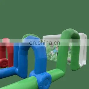 Inflatable Soccer Football Dribble Wipeout Game Fun Carnival Games For Sale thumbnail-5