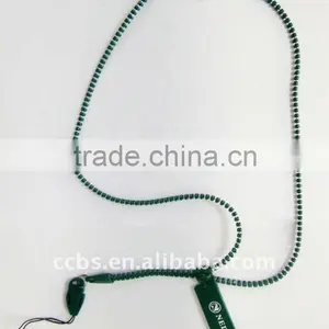 Fashion No.5 High Quality Blue Zipper Lanyard Necklace thumbnail-1