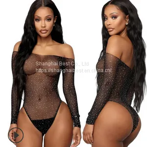 Women Hot Drill Bikini Underwear, Dot Drill Star Net Uniform Temptation thumbnail-1