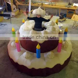 Inflatable Cake Open for Birthday Party thumbnail-1