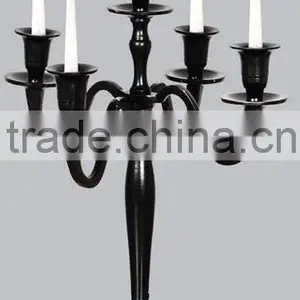 5 Lite Chrome Plated Wedding Candelabra thumbnail-3