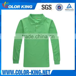 Cheap High Quality Sublimation Pique Lapel T-Shirt thumbnail-5