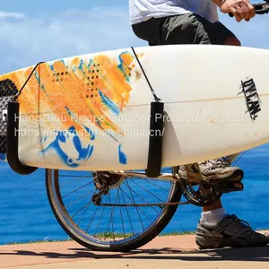 Bike Surfboard Rack Bicycle Longboard Carrier Holder for Shortboard Wakeboard Surfboard Rack thumbnail-1