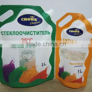 Stand up Spout Plastic Antifreeze Liquid Bag/liquid Packaging Bag With Nozzle thumbnail-1