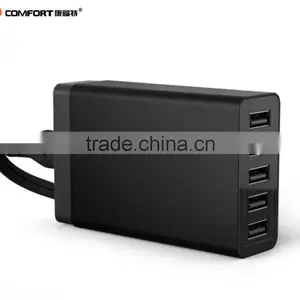 Long Standby Factory Direct Sale Wholesale Cheap Luxury 5 Multi-port USB Charger thumbnail-3