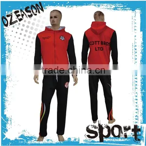 Custom Ladies Velour Cotton 100% Polyester Soccer Training Tracksuit for Players thumbnail-1