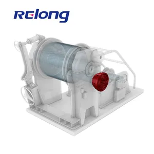 Electric Lifting Winch Marine Hydraulic Winches on Dredging Machine Electric Winch for Sale thumbnail-3