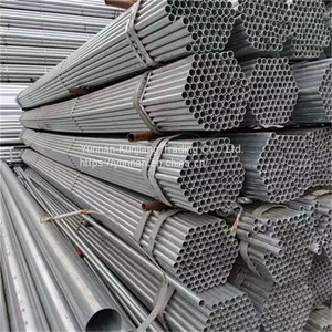 Yunnan Galvanized Steel Pipe Wholesale Q235 Hot Dip Galvanized Steel Pipe Greenhouse Vegetable Steel Pipe Specifications Are Complete thumbnail-5