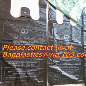 Doggie Poop Mittens With Handles,Disposable Pet Supplies,Bags With Dispenser, Dog Waste Bags, Poop Mittens, Pet Bag, Lit thumbnail-3