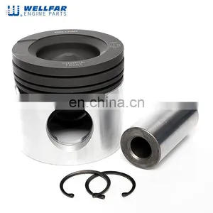 Diesel Engine Steel Piston for Cummins ISC 4089944/4941395(TOP)/3966721(SKIRT) thumbnail-5