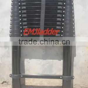 3.85m Telescopic Ladder With Black Color Surface thumbnail-2