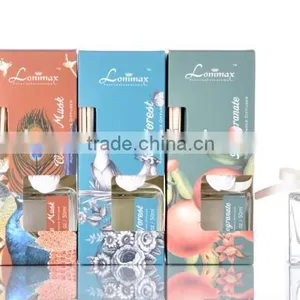 85ml Home Fragrance Aroma Reed Diffuser With Glass Bottle and Clay Decoration SA-0043 thumbnail-3