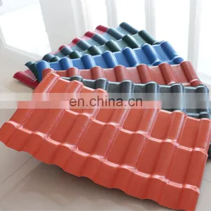 Spanish Roof Tiles/spanish Pvc Roof Tile/ ASA Roof Tiles for Sale thumbnail-2