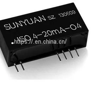ISO 4-20mA-O6 2-Wire Passive 4-20mA to Voltage Signal Isolation Converter thumbnail-1