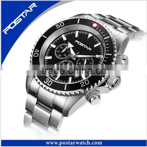Fashion Casual Luxury Women's Men Stainless Steel Band Wrist Watch thumbnail-5