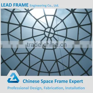 Aesthetic Hot Dip Steel Space Truss For Hall Building thumbnail-4