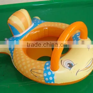 Hot Sell Inflatable Fish Shape Baby Boat thumbnail-1