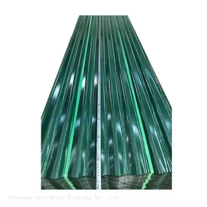 Color Corrugated Metal Steel Sheet Corrugated Steel Sheet Calamina Galvanized Toles Pour Toitures thumbnail-1
