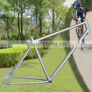 G.R9 Titanium Trekking Frame ,Belt Drive Splitter and Rohloff Sliding Dropouts Titanium Bike Frame thumbnail-1