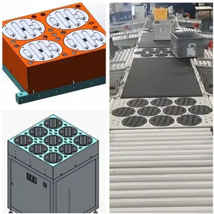 Large Diameter Swivel Wheel Sorter, DWS System, DWS Sorting Line, Warehouse Sorting Line, Automatic Package Sorting Line thumbnail-5