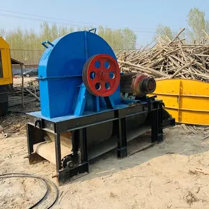 Pine Disc Chipper Bamboo Slicing Equipment Large Wood Disk Chipper Log Path Wood Shavings Machine thumbnail-3