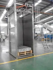 Electric 50Hz 3 Phase Packing Production Line , Bottle Can Depalletizer Machine thumbnail-4