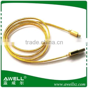 Best Price Gold Plated Connector Cable for Andriod & Iphone thumbnail-1