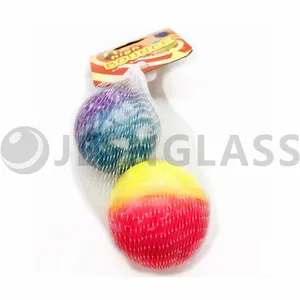 Hot Sale High Bouncy Ball Children's Toy 60 MM Rubber Balls Net Bag Package thumbnail-1