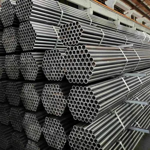 ASTM ERW A36 A53 A106 S235jr S355jr API 5L Welded Round Carbon Steel Tube thumbnail-1