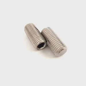 Stainless Steel A2-70 China Grub Set Screw Factory With Black Color and Dog Point DIN 915 Standard thumbnail-5