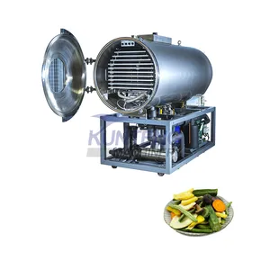 Fruit and Vegetable Crisp Fruit and Meat Freeze Dryer Low Temperature Drying Machine EPC thumbnail-1