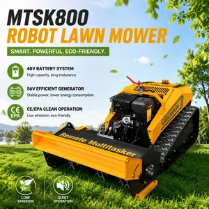 Chinese Manufacturers Track Wireless Radio Control Euro5 EPA Dual Certified Flail Mulcher thumbnail-1