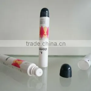 15g Lip Balm Comtainer Plastic Tube for Cosmetic Packaging With Round Screw Cap thumbnail-1