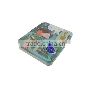 2 Pieces Tin Box for Makeup,blank Tin Box for Gift,tin Gift Card Box thumbnail-1