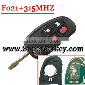 Good Quality 4 Button Remote Key FOB With 4D-60 GLASS Chip for Jaguar X Type S Type thumbnail-1