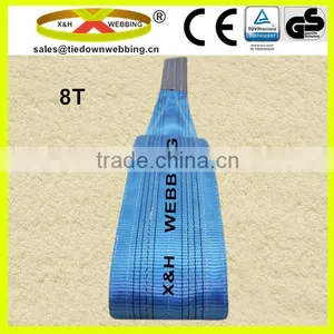 8T Double Layer Flat Webbing Lifting Sling thumbnail-1