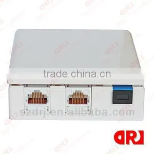 Cat5e Single Port Plastic Surface Mount Box thumbnail-1