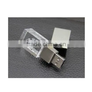 Custom Logo Crystal Usb Flash Drive 16gb thumbnail-3