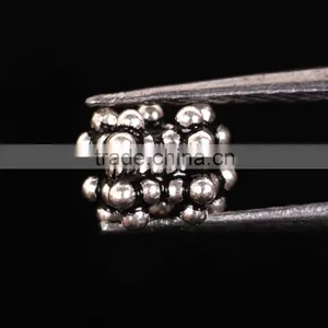925 Solid Sterling Silver Wholesale Star Beads thumbnail-2