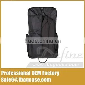 Foldable Travel Garment Bag for Suit And Dresses With Pocket thumbnail-5