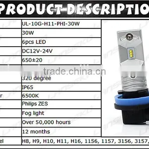 Factory Direct Sales 30w High Power Fog Light Led, 1156 1167 3156 3157 T20 h8 h9 9005 9006 Led Fog Light thumbnail-4